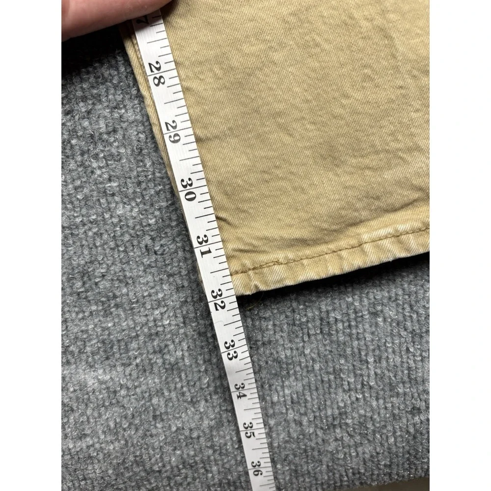 Polo Ralph Lauren Jeans Mens 40x32 Hampton Relaxed Straight Khaki Denim